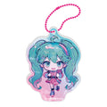VOCALOID - HATSUNE MIKU 39CULTURE 2025 POP HOLOGRAM ACRYLIC KEYCHAIN