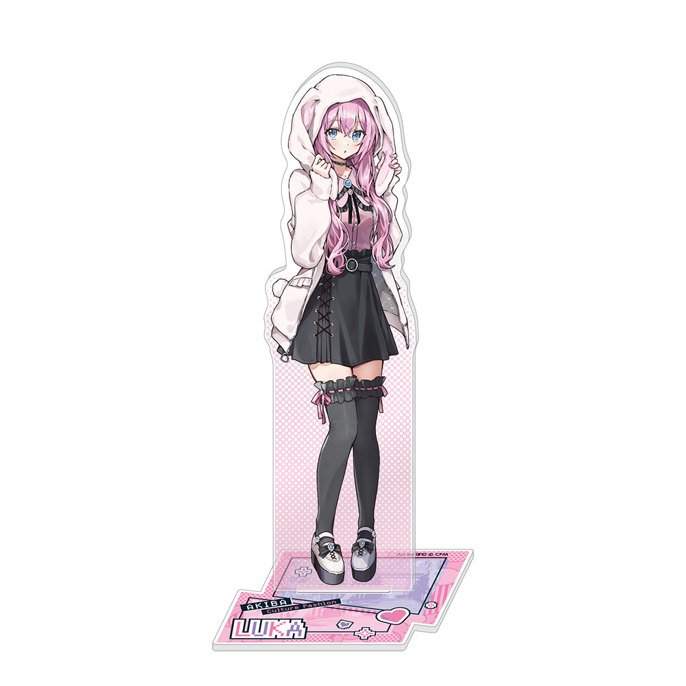 HATSUNE MIKU - MEGURINE LUKA AKIBA CULTURE FASHION ACRYLIC STAND