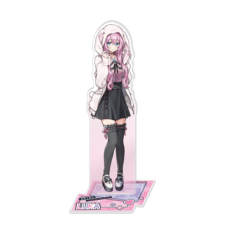HATSUNE MIKU - MEGURINE LUKA AKIBA CULTURE FASHION ACRYLIC STAND