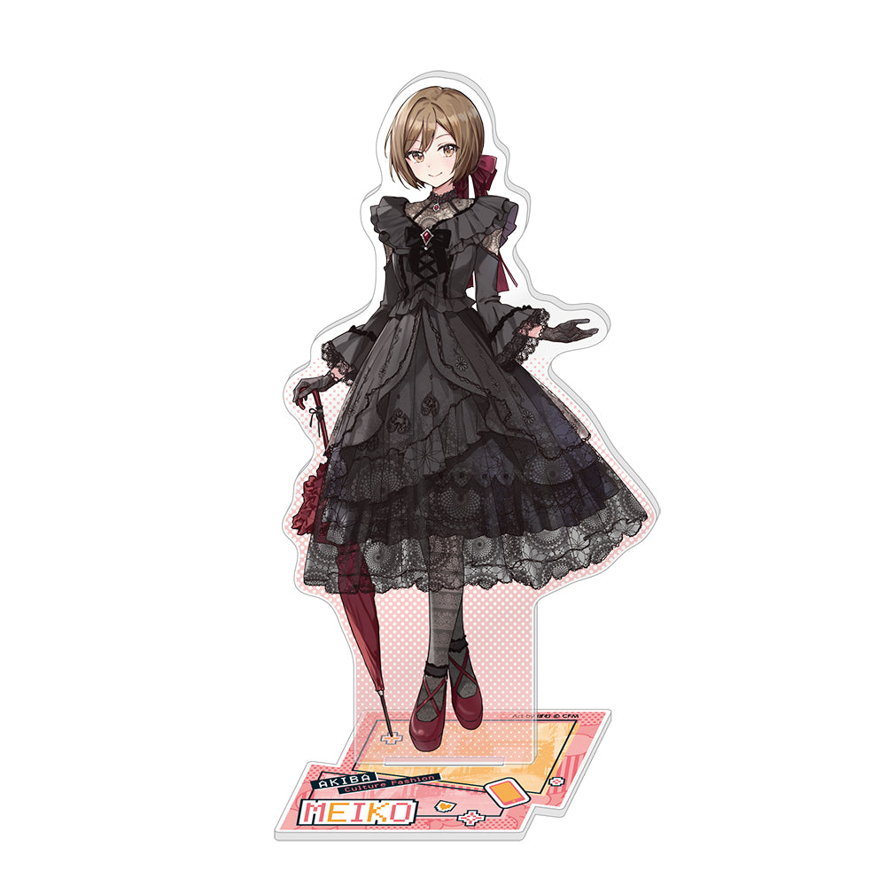 HATSUNE MIKU - MEIKO AKIBA CULTURE FASHION ACRYLIC STAND
