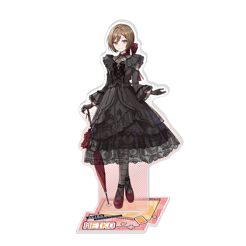 HATSUNE MIKU - MEIKO AKIBA CULTURE FASHION ACRYLIC STAND