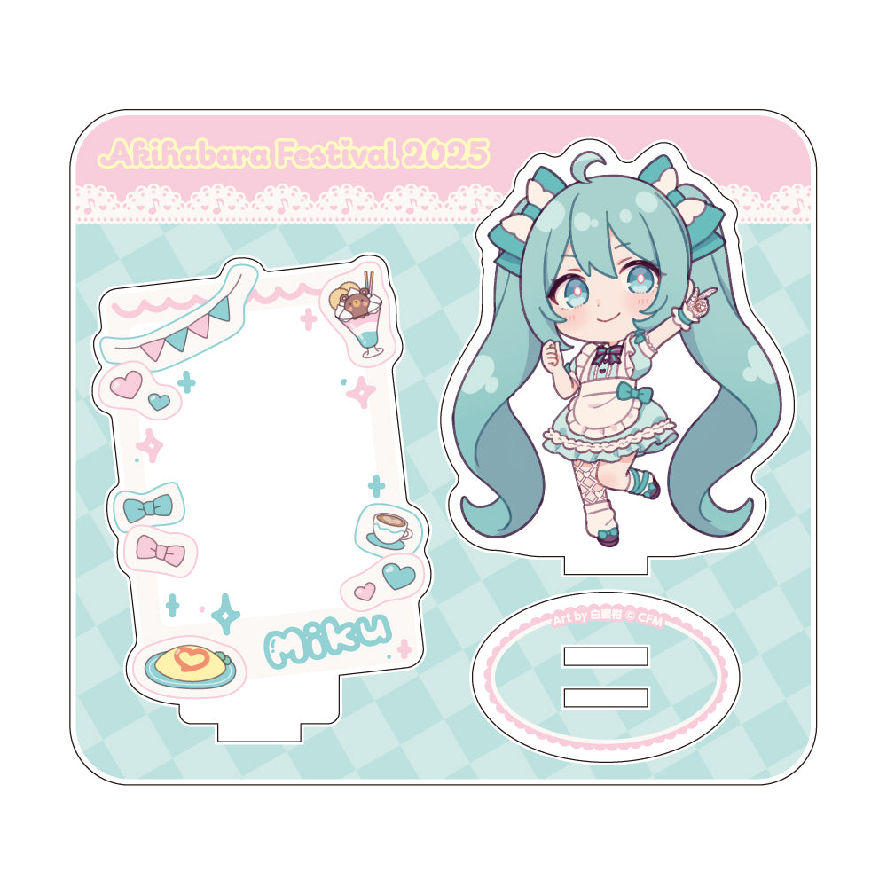 HATSUNE MIKU AKIHABARA FESTIVAL 2025 - HATSUNE MIKU CONCEPT CAFE VER. MINI CHARACTER ACRYLIC STAND