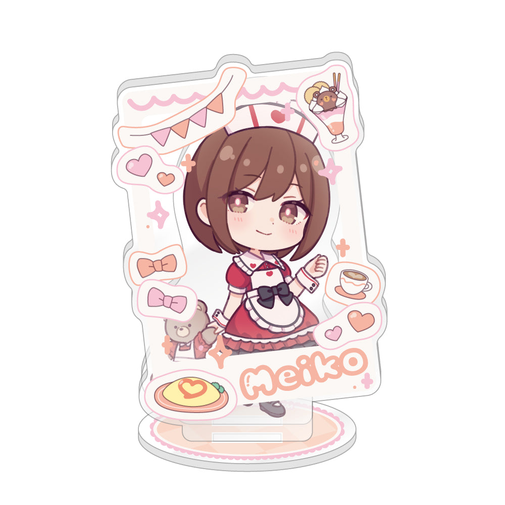 HATSUNE MIKU AKIHABARA FESTIVAL 2025 - MEIKO CONCEPT CAFE VER. MINI CHARACTER ACRYLIC STAND