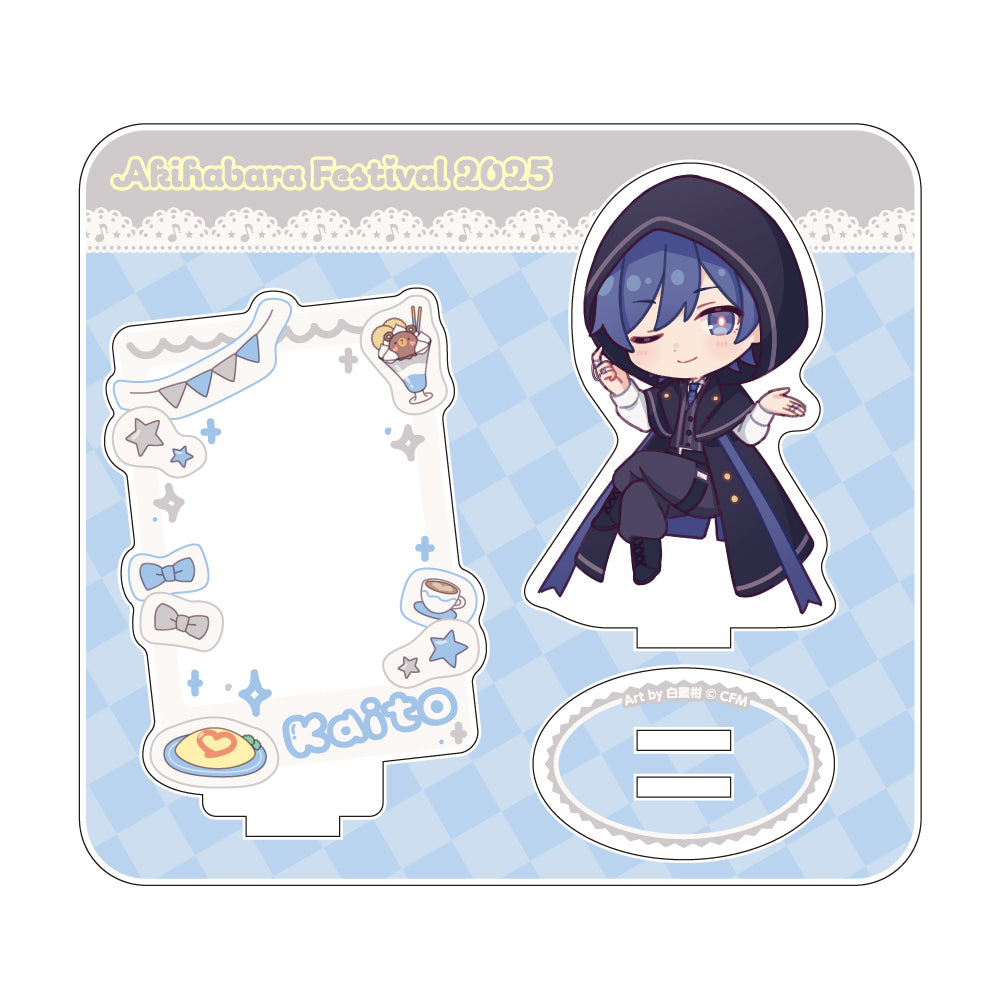 HATSUNE MIKU AKIHABARA FESTIVAL 2025 - KAITO CONCEPT CAFE VER. MINI CHARACTER ACRYLIC STAND