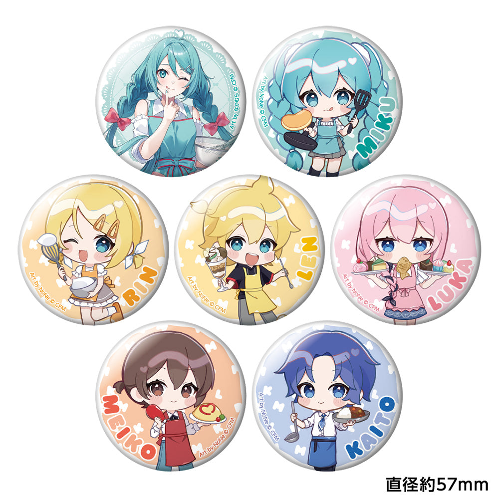 HATSUNE MIKU AKIHABARA FESTIVAL 2025 - COOKING VER. TRADING CAN  BADGE BLIND BOX