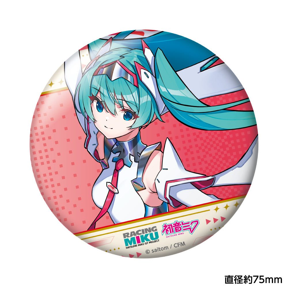 HATSUNE MIKU RACING VER. - SPA 2025 CHEERING VER. LARGE GLITTER VOL. 2 CAN BADGE