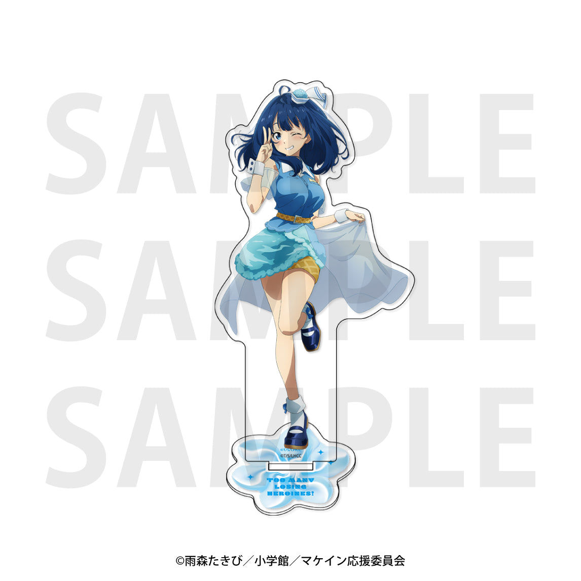 MAKEINE: TOO  MANY LOSING HEROINES - YANAMI ANNA ORIGINAL ILLUSTRATION SWEETS ACRYLIC STAND
