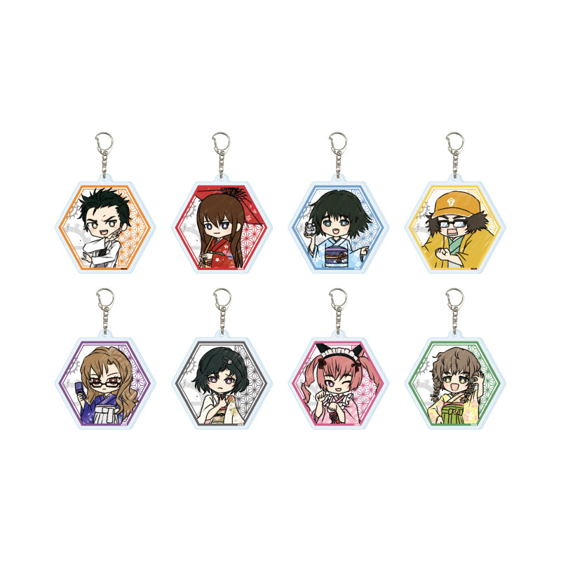 STEINS;GATE - 01 KIMONO VER. (GRAFF ART ILLUSTRATION) ACRYLIC KEYCHAIN BLIND BOX TRADING