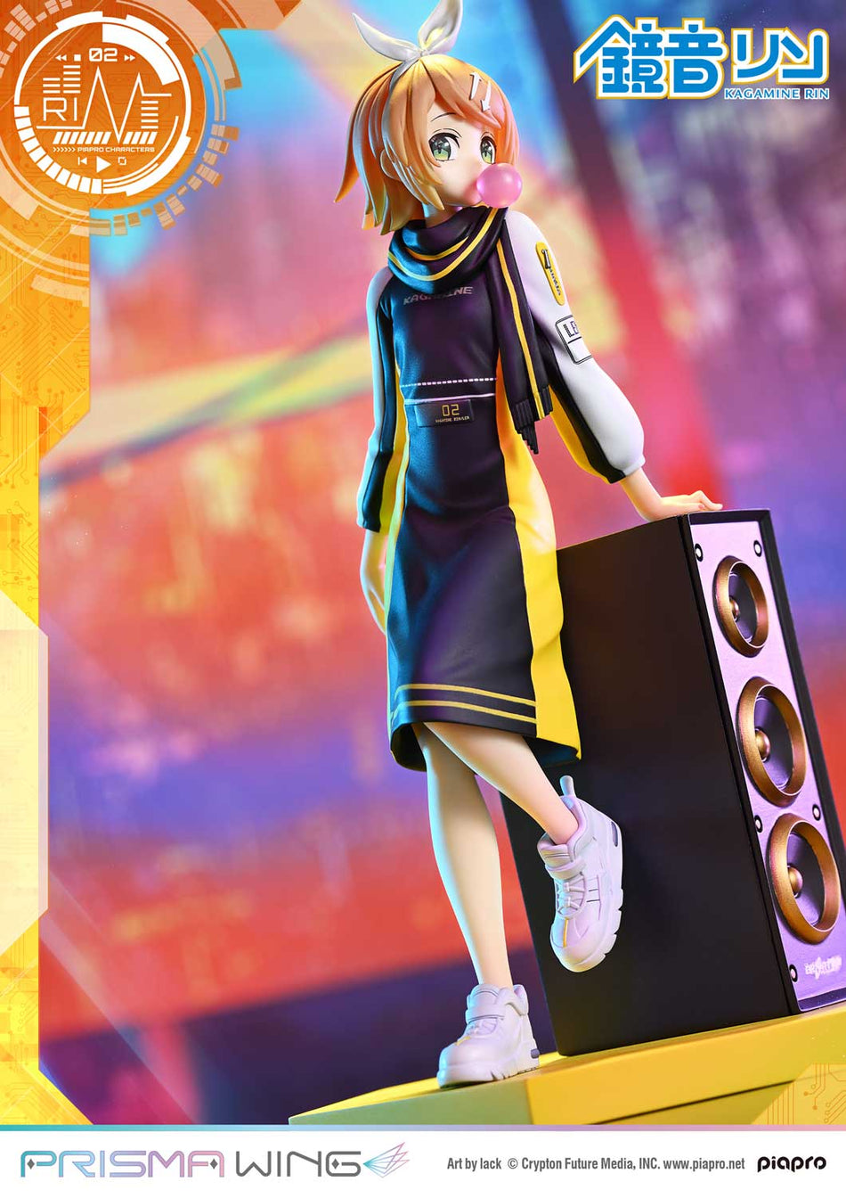 VOCALOID - KAGAMINE RIN (ART BY LACK) PRISMA WING 1/7 SCALE FIGURE