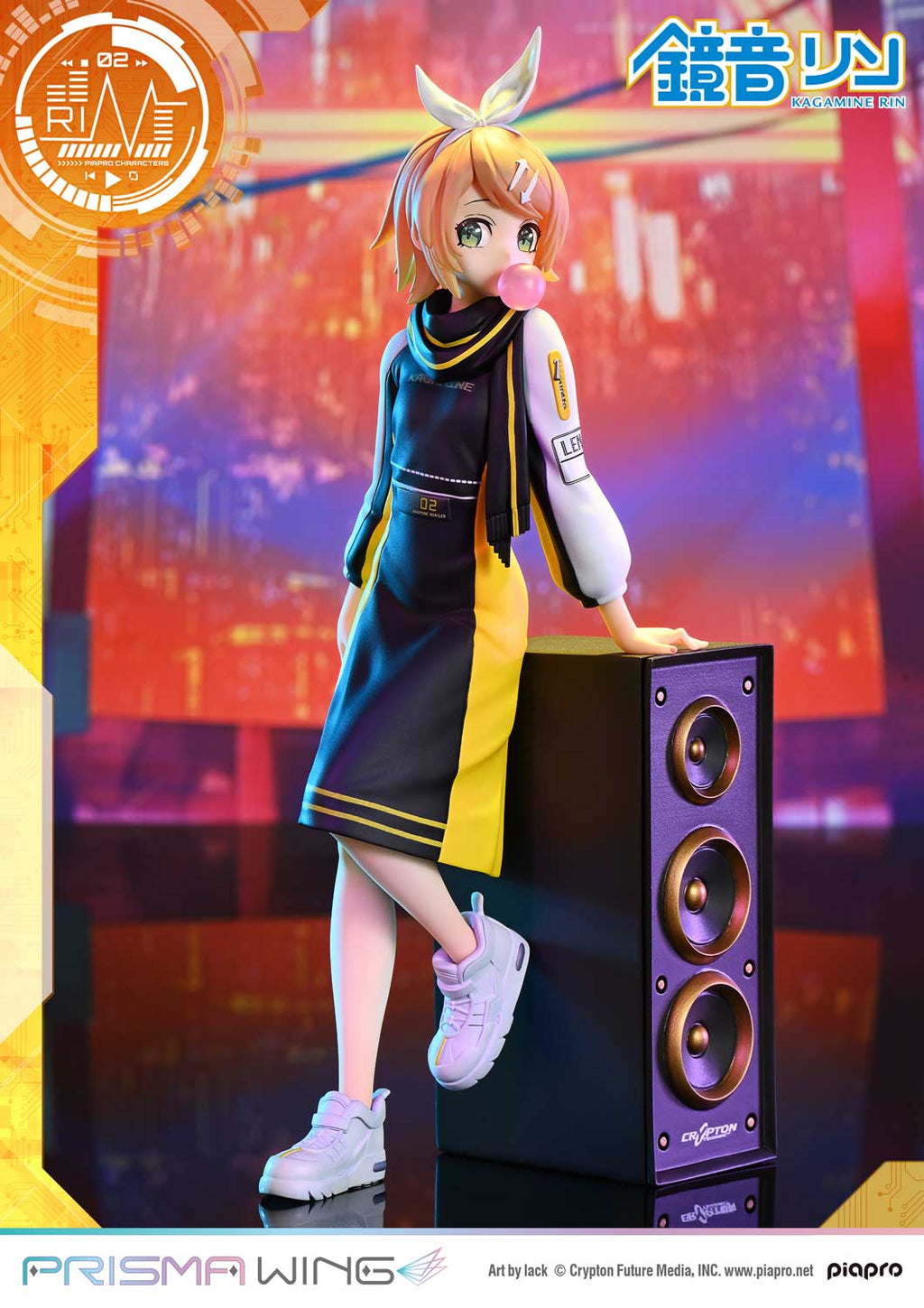 VOCALOID - KAGAMINE RIN (ART BY LACK) PRISMA WING 1/7 SCALE FIGURE