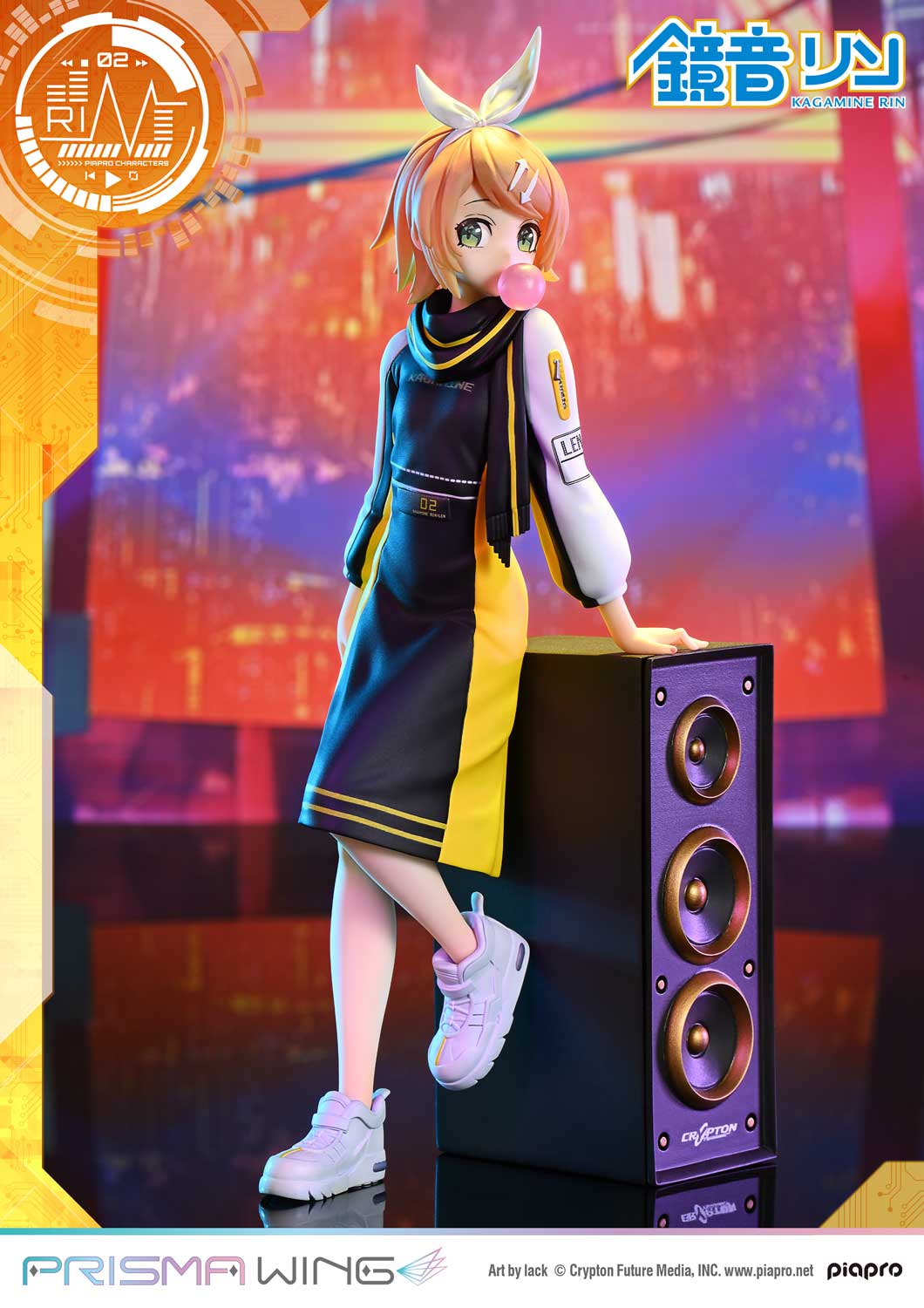 VOCALOID - KAGAMINE RIN (ART BY LACK) PRISMA WING 1/7 SCALE FIGURE