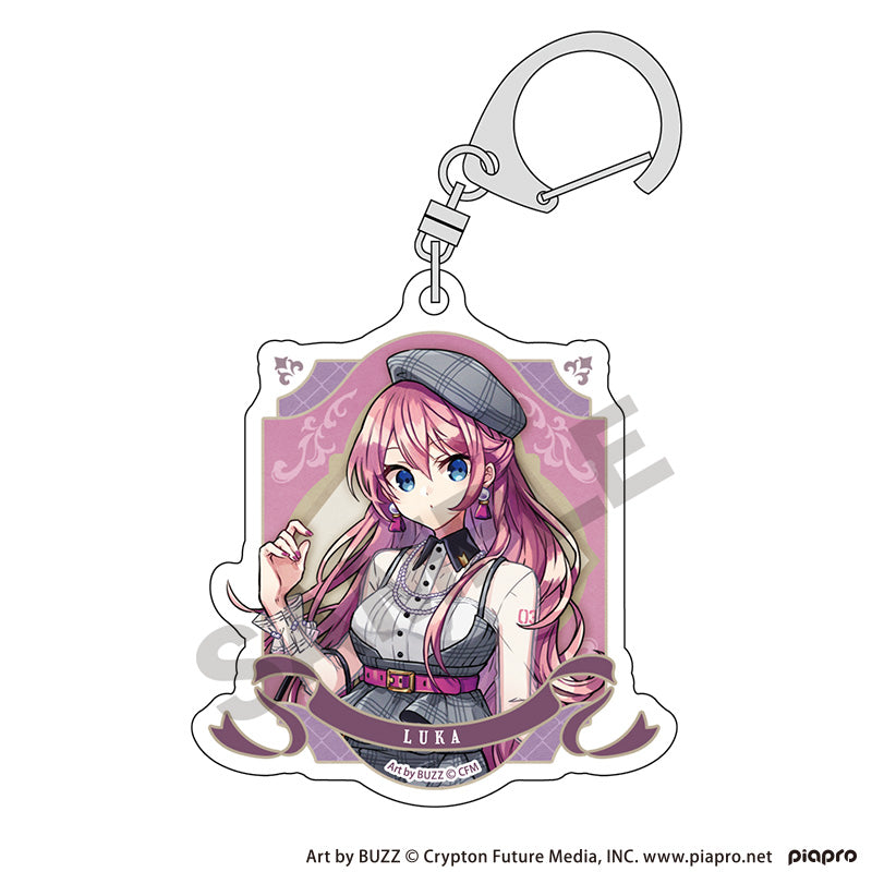 HATSUNE MIKU - MEGURINE LUKA RETRO KOBE 2025 ACRYLIC KEYCHAIN – Anime Pop