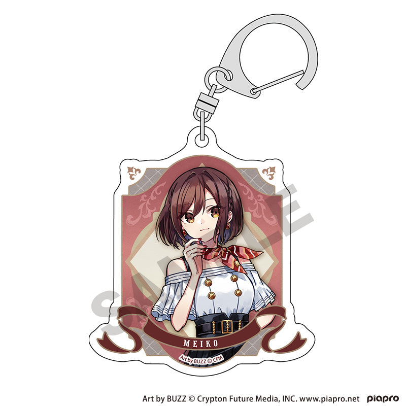HATSUNE MIKU - MEIKO RETRO KOBE 2025 ACRYLIC KEYCHAIN