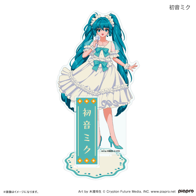 HATSUNE MIKU + PIAPRO CHARACTERS - HATSUNE MIKU SHOWA IDOL ACRYLIC STAND