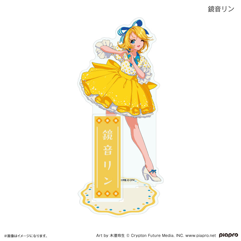 HATSUNE MIKU + PIAPRO CHARACTERS - KAGAMINE RIN SHOWA IDOL ACRYLIC STAND