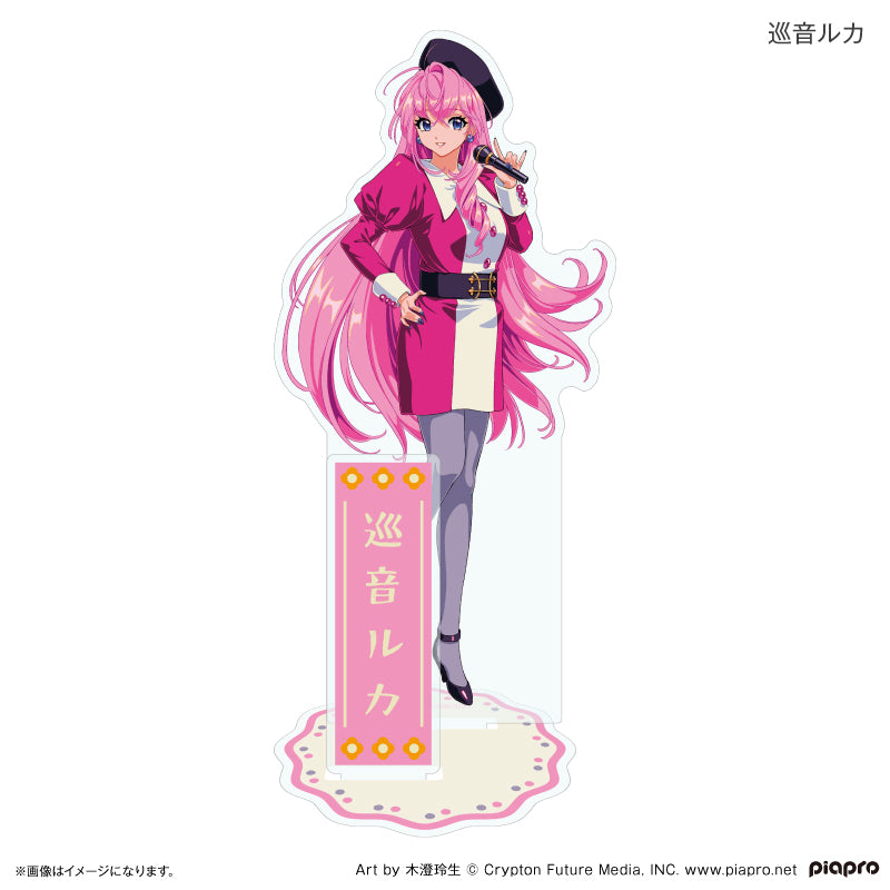 HATSUNE MIKU + PIAPRO CHARACTERS - MEGURINE LUKA SHOWA IDOL ACRYLIC STAND