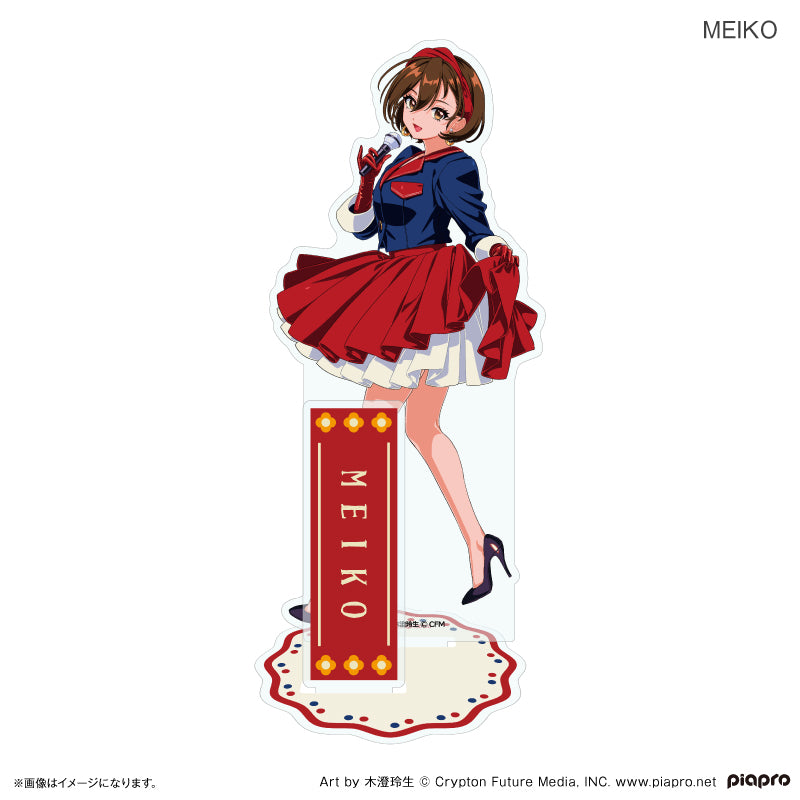 HATSUNE MIKU + PIAPRO CHARACTERS - MEIKO SHOWA IDOL ACRYLIC STAND