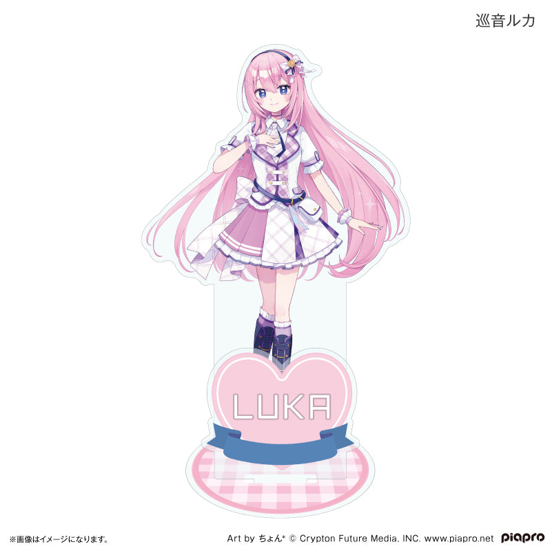 HATSUNE MIKU + PIAPRO CHARACTERS - MEGURINE LUKA HEISEI IDOL ACRYLIC STAND