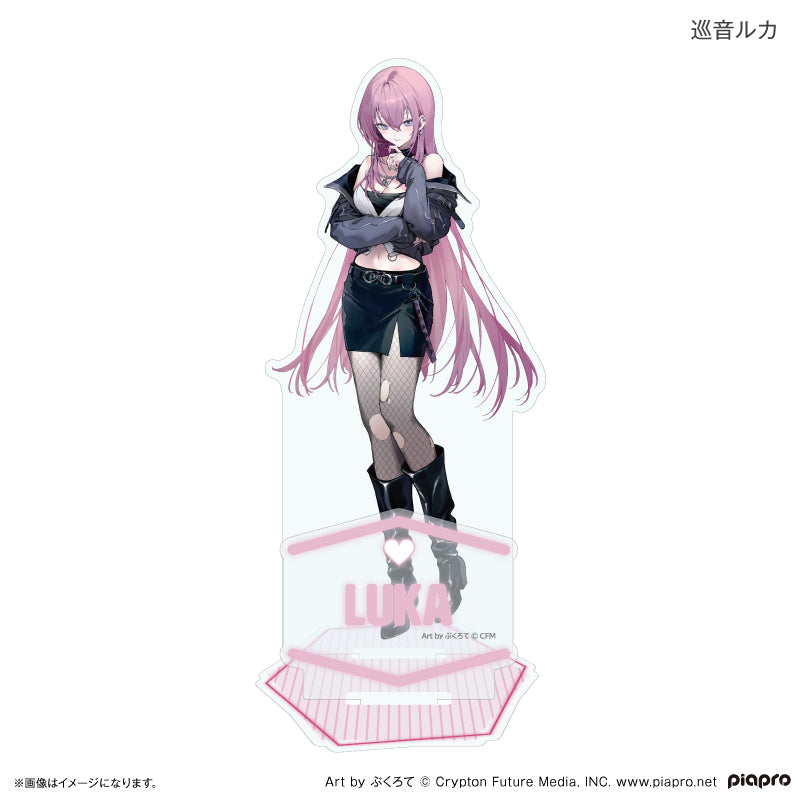 HATSUNE MIKU + PIAPRO CHARACTERS - MEGURINE LUKA REIWA IDOL ACRYLIC STAND