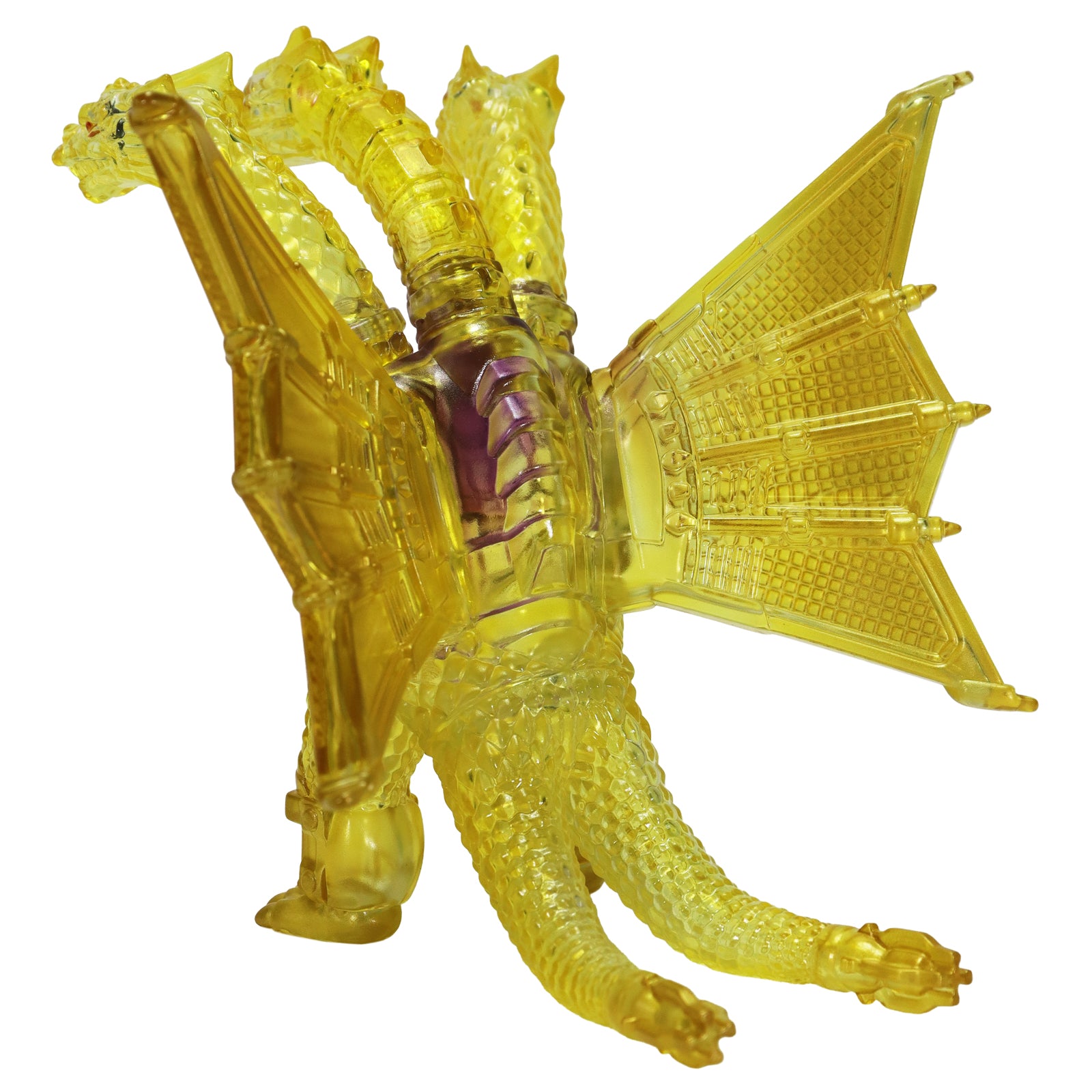 GODZILLA VS. KING GHIDORAH - KING GHIDORAH CCP MIDDLE SIZE SERIES APPERANCE IMAGE CLEAR VER. GODZILLA EX VOL. 13 FIGURE