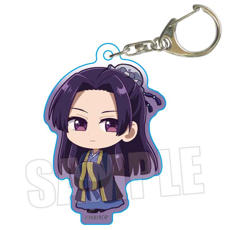 THE APOTHECARY DIARIES - JINSHI (PURPLE) TEKUTO ACRYLIC KEYCHAIN
