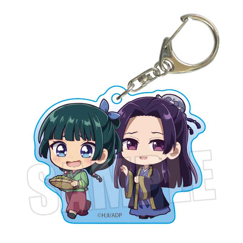THE APOTHECARY DIARIES - MAOMAO & JINSHI TEKUTO ACRYLIC KEYCHAIN