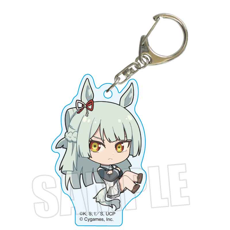 UMAMUSUME: CINDERELLA GRAY - FUJIMASA MARCH PUKASSHU ACRYLIC KEYCHAIN