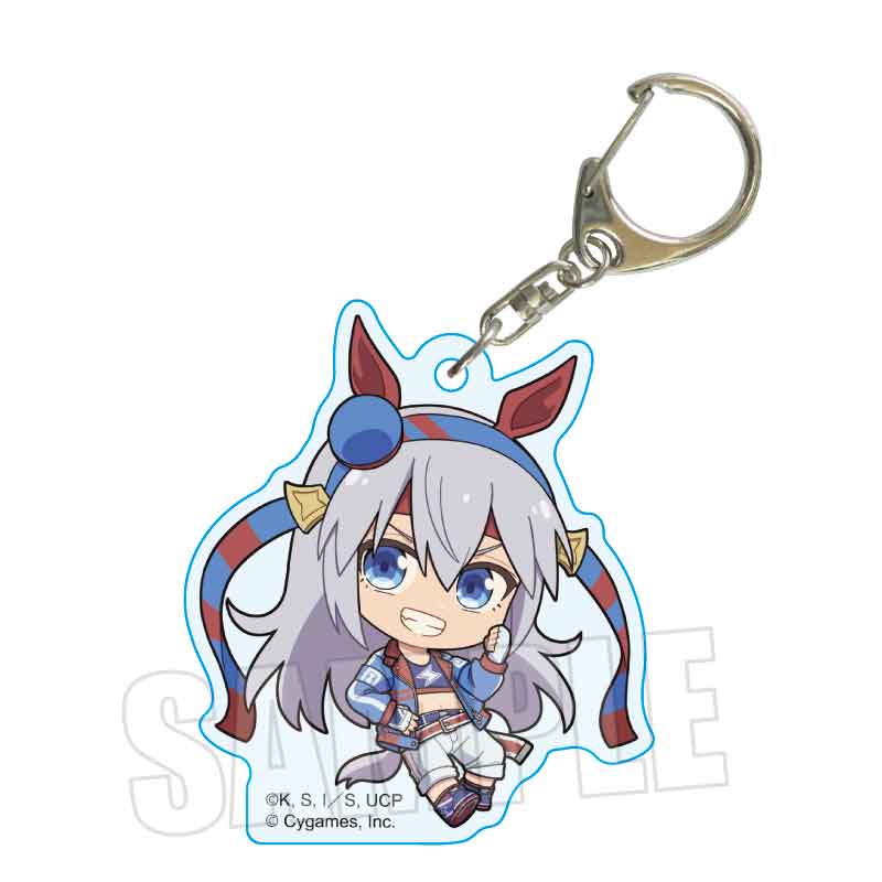 UMAMUSUME: CINDERELLA GRAY - TAMAMO CROSS PUKASSHU ACRYLIC KEYCHAIN