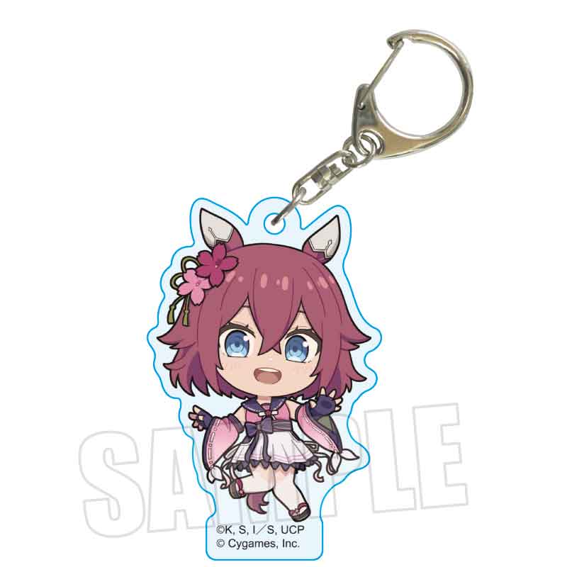 UMAMUSUME: CINDERELLA GRAY - SAKURA CHIYONO-O PUKASSHU ACRYLIC KEYCHAIN