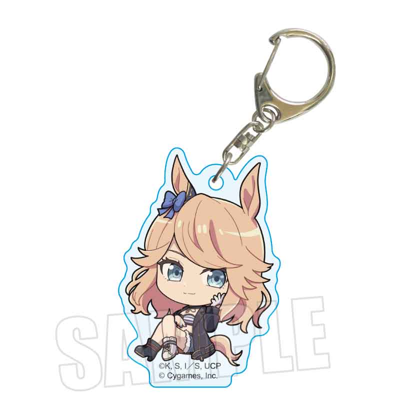 UMAMUSUME: CINDERELLA GRAY - GOLD CITY PUKASSHU ACRYLIC KEYCHAIN