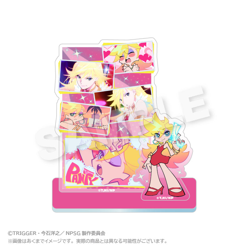 NEW PANTY & STOCKING WITH GARTERBELT - PANTY MEMORIES ACRYLIC MASCOT STAND
