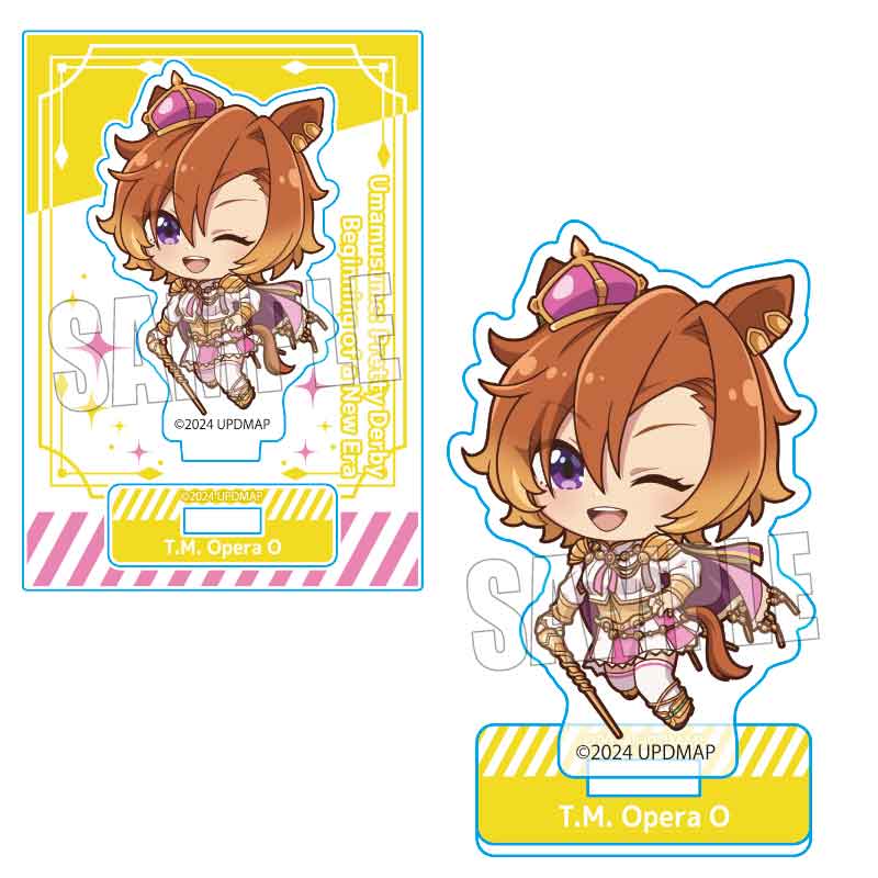 UMAMUSUME: PRETTY DERBY "BEGINNING OF A NEW ERA" - T.M. OPERA O PUKASSHU MINI ACRYLIC STAND