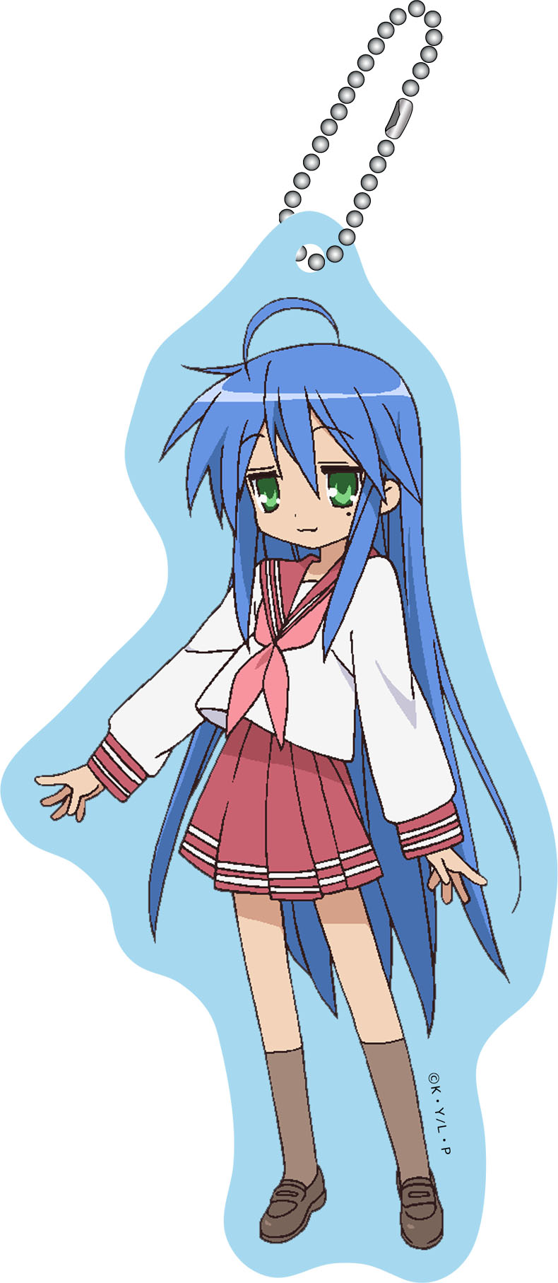 LUCKY STAR - KONATA IZUMI DIE-CUT CUSHION STRAP KEYCHAIN