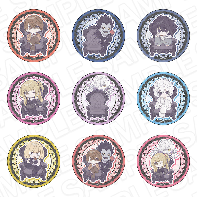 DEATH NOTE - HOLOGRAM CAN BADGE DEFORMED VER. BLIND BOX TRADING