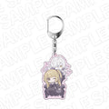 DEATH NOTE - MISA AMANE & REM DEFORMED VER. LAME KEYCHAIN