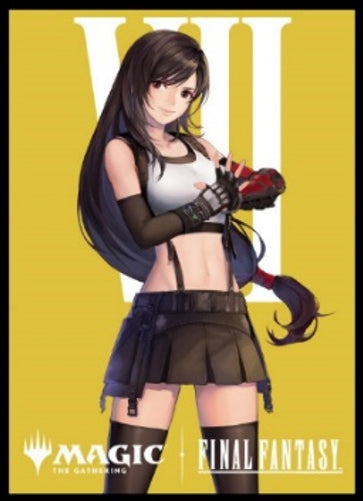 MAGIC: THE GATHERING (FINAL FANTASY) TCG - TIFA LOCKHART CARD SLEEVE MFS-10 CHARACTER BORDERLESS EDITION