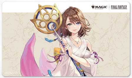 MAGIC: THE GATHERING "FINAL FANTASY" - YUNA, GRAND SUMMONER MFR-06 CHARACTER BORDERLESS EDITION RUBBER MAT