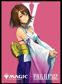 MAGIC: THE GATHERING "FINAL FANTASY" - YUNA HOPE OF SPIRA PLAYERS CARD SLEEVE MFS-34 CHARACTER BORDERLESS EDITION