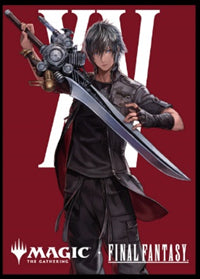 MAGIC: THE GATHERING "FINAL FANTASY" - NOCTIS PRINCE OF LUCIS PLAYERS CARD SLEEVE MFS-37 CHARACTER BORDERLESS EDITION