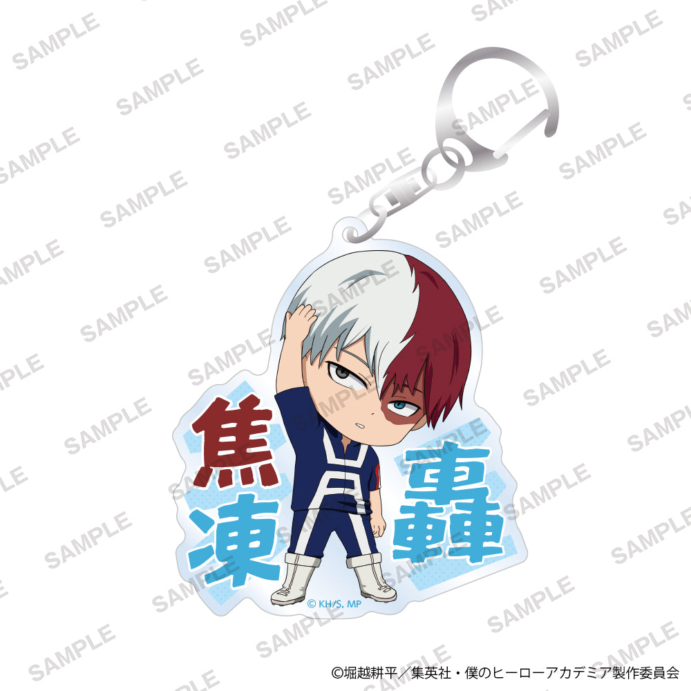 MY HERO ACADEMIA - SHOTO TODOROKI WARM-UP EXERCISE VER. ACRYLIC KEYCHAIN