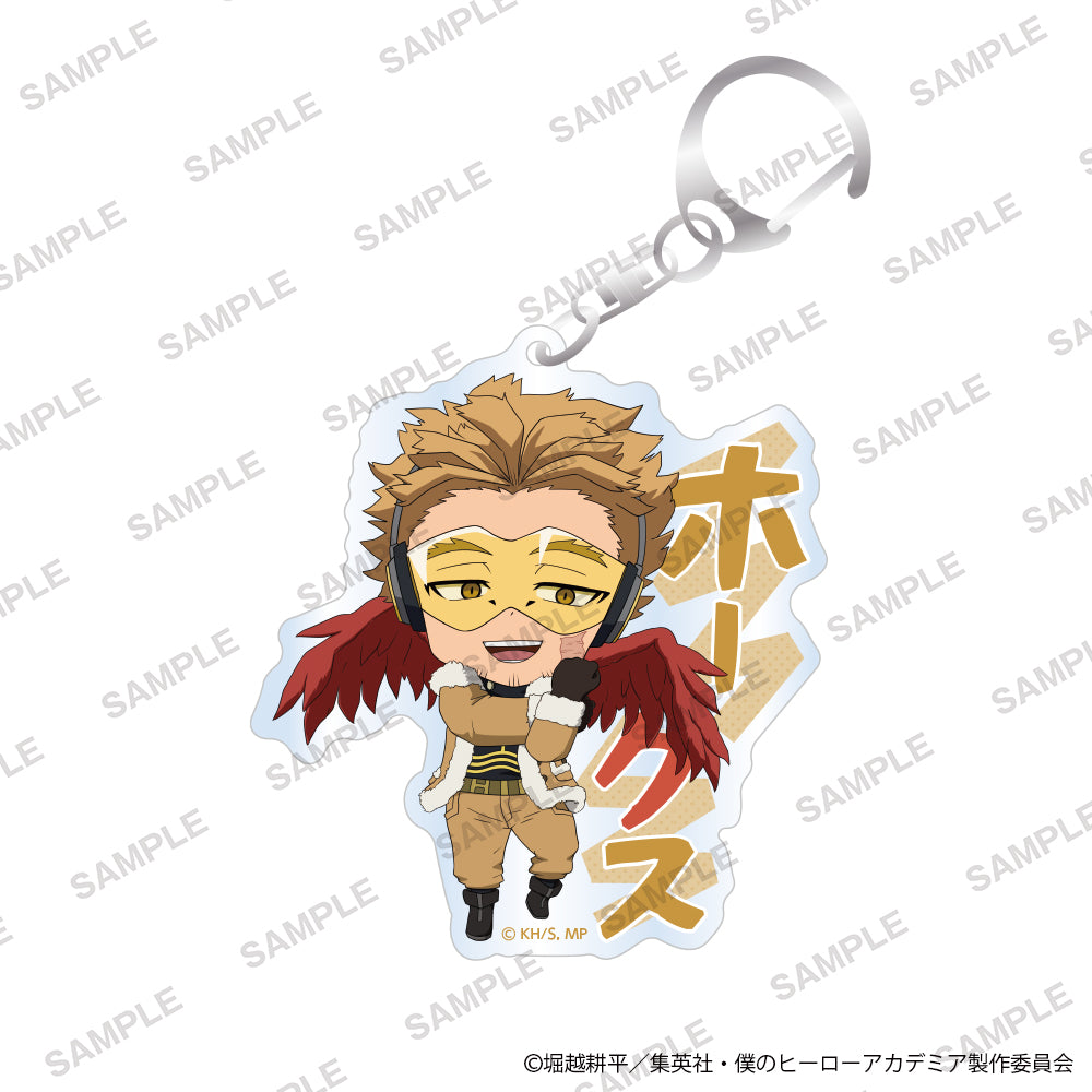 MY HERO ACADEMIA - HAWKS WARM-UP EXERCISE VER. ACRYLIC KEYCHAIN