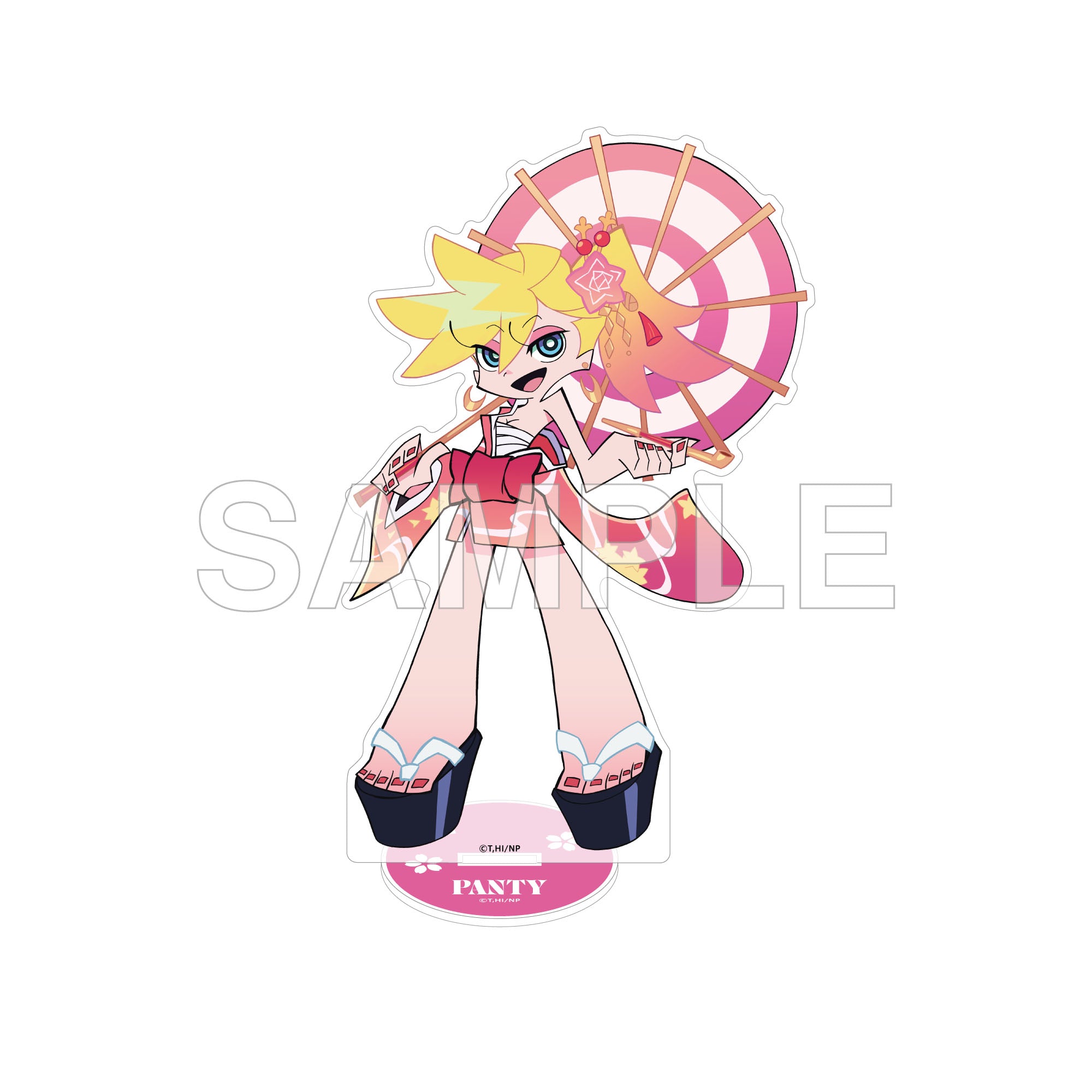 NEW PANTY & STOCKING WITH GARTERBELT - PANTY KIMONO VER. ACRYLIC STAND