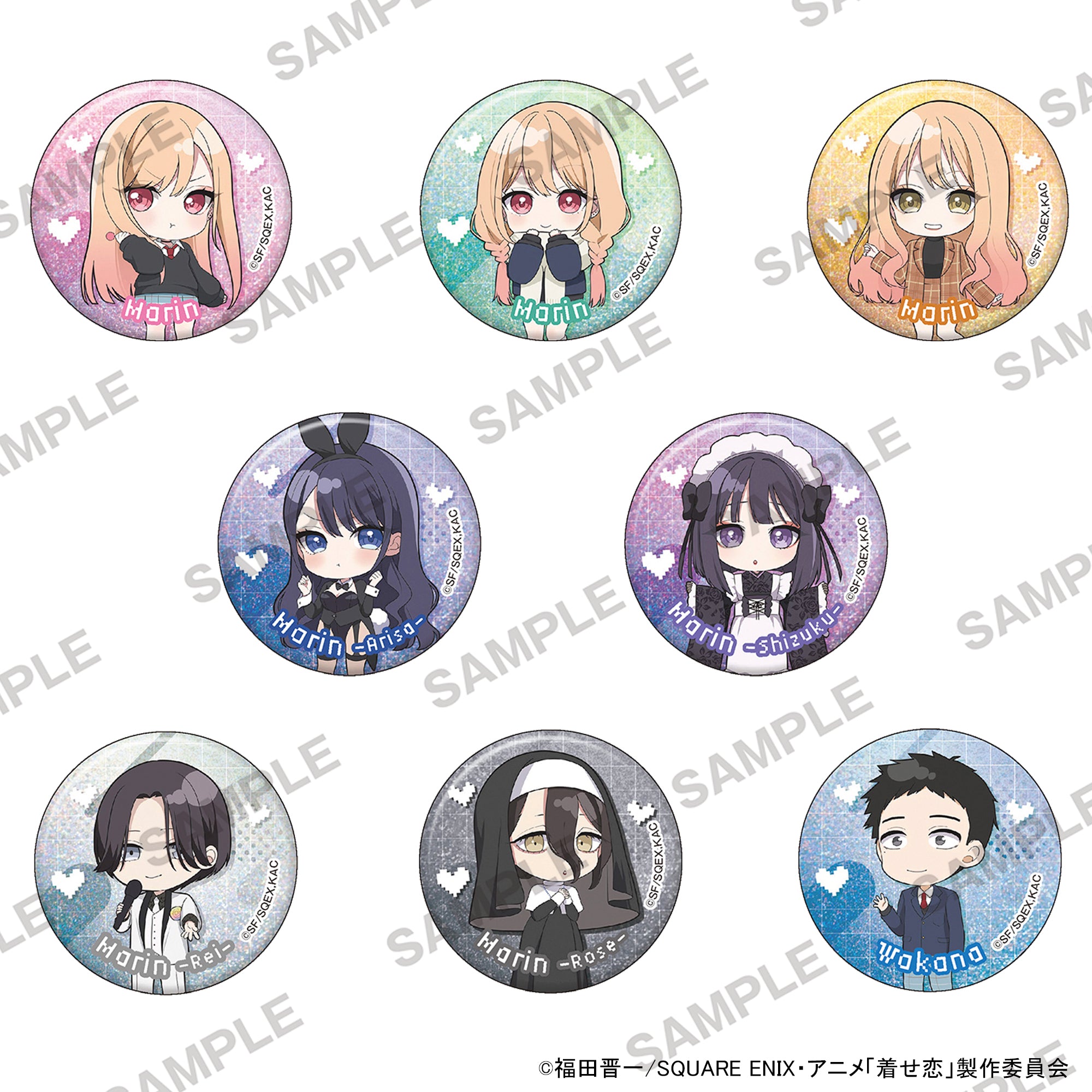 MY DRESS UP DARLING SEASON 2 - KIRAKIRA CAN BADGE VOL. 2 BLIND BOX TRADING