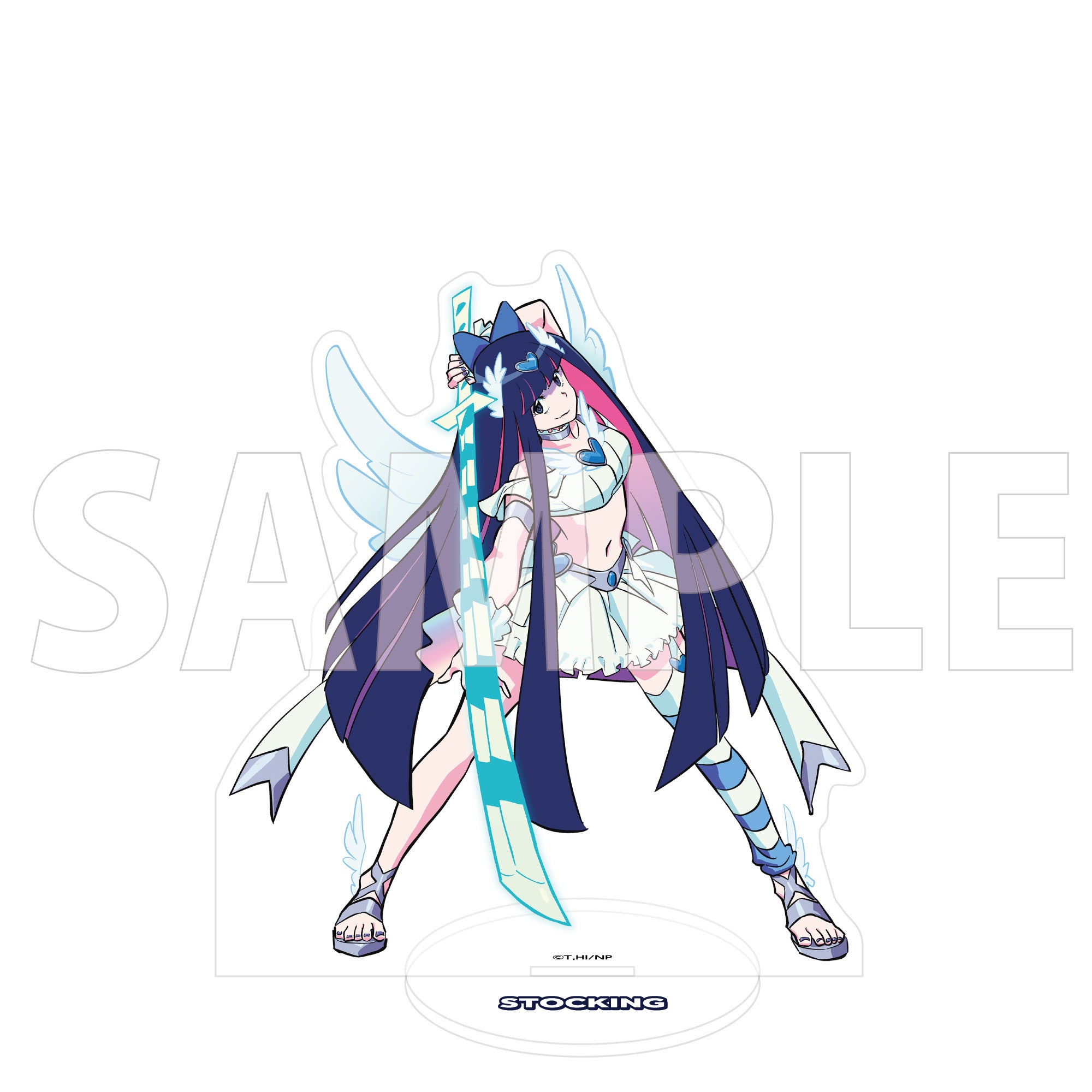 PANTY & STOCKING WITH GARTERBELT - STOCKING "REAL LIFE-SIZE VER." ACRYLIC STAND