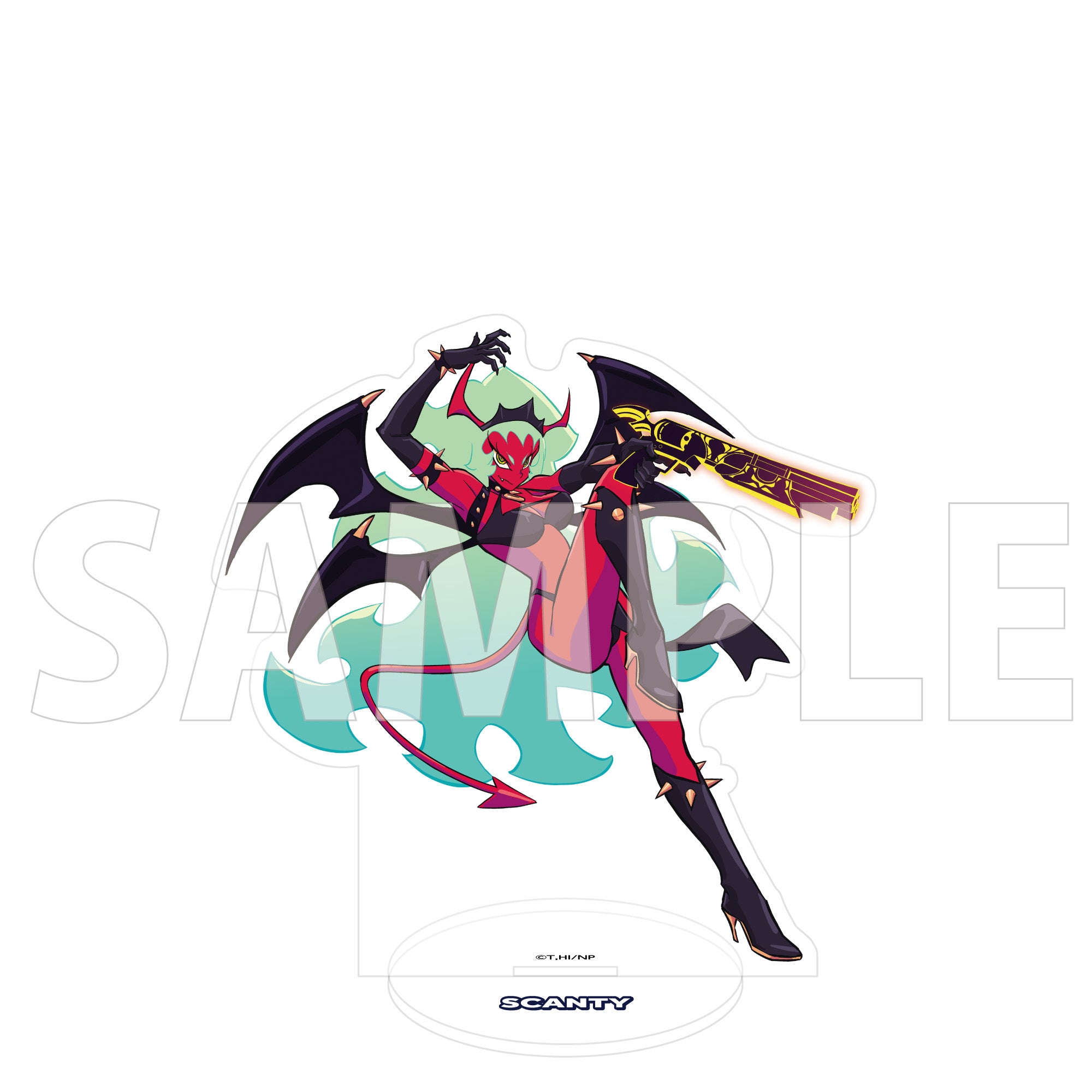 PANTY & STOCKING WITH GARTERBELT - SCANTY "REAL LIFE-SIZE VER." ACRYLIC STAND