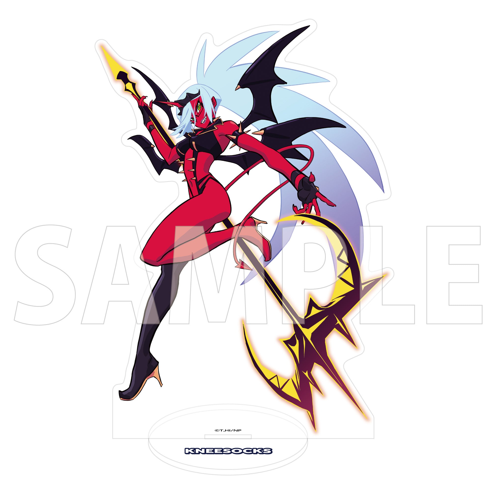 PANTY & STOCKING WITH GARTERBELT - KNEESOCKS "REAL LIFE-SIZE VER." ACRYLIC STAND