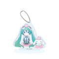 HATSUNE MIKU X CINNAMOROLL 22 GRAFF ART ILLUSTRATION ACRYLIC STAND KEYCHAIN