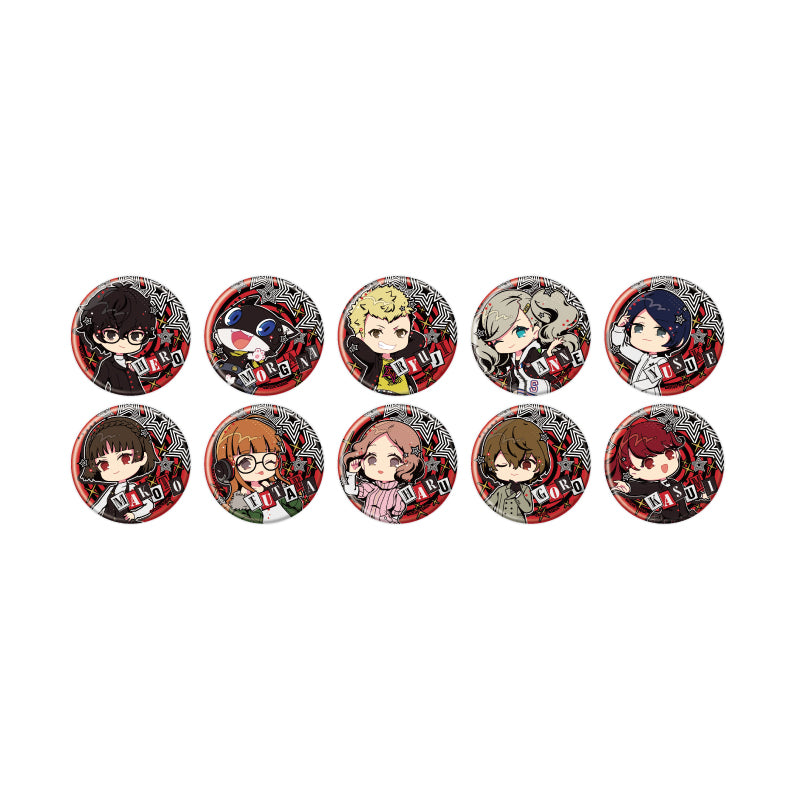PERSONA 5 ROYAL - 04 POP ART ILLUSTRATION CAN BADGE BLIND BOX TRADING ...