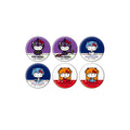 EVANGELION X SANRIO CHARACTERS - COLLABORATION LLUSTRATION BLIND BOX TRADING CAN BADGE