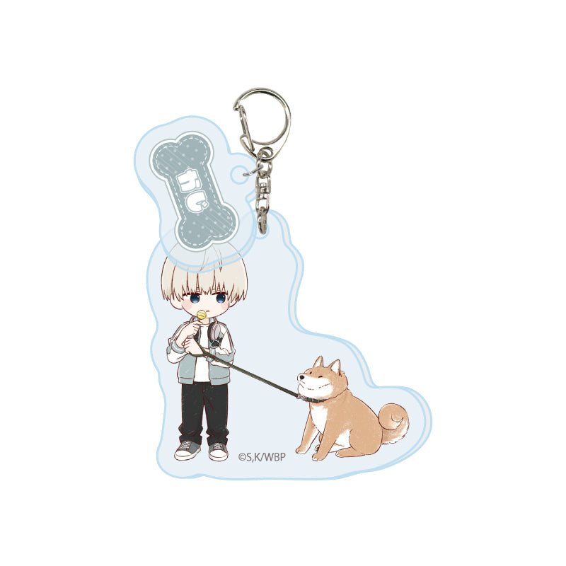 WIND BREAKER - KAJI REN "DOG VER." ACRYLIC KEYCHAIN